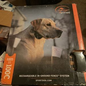 Rechargeable in ground fence system